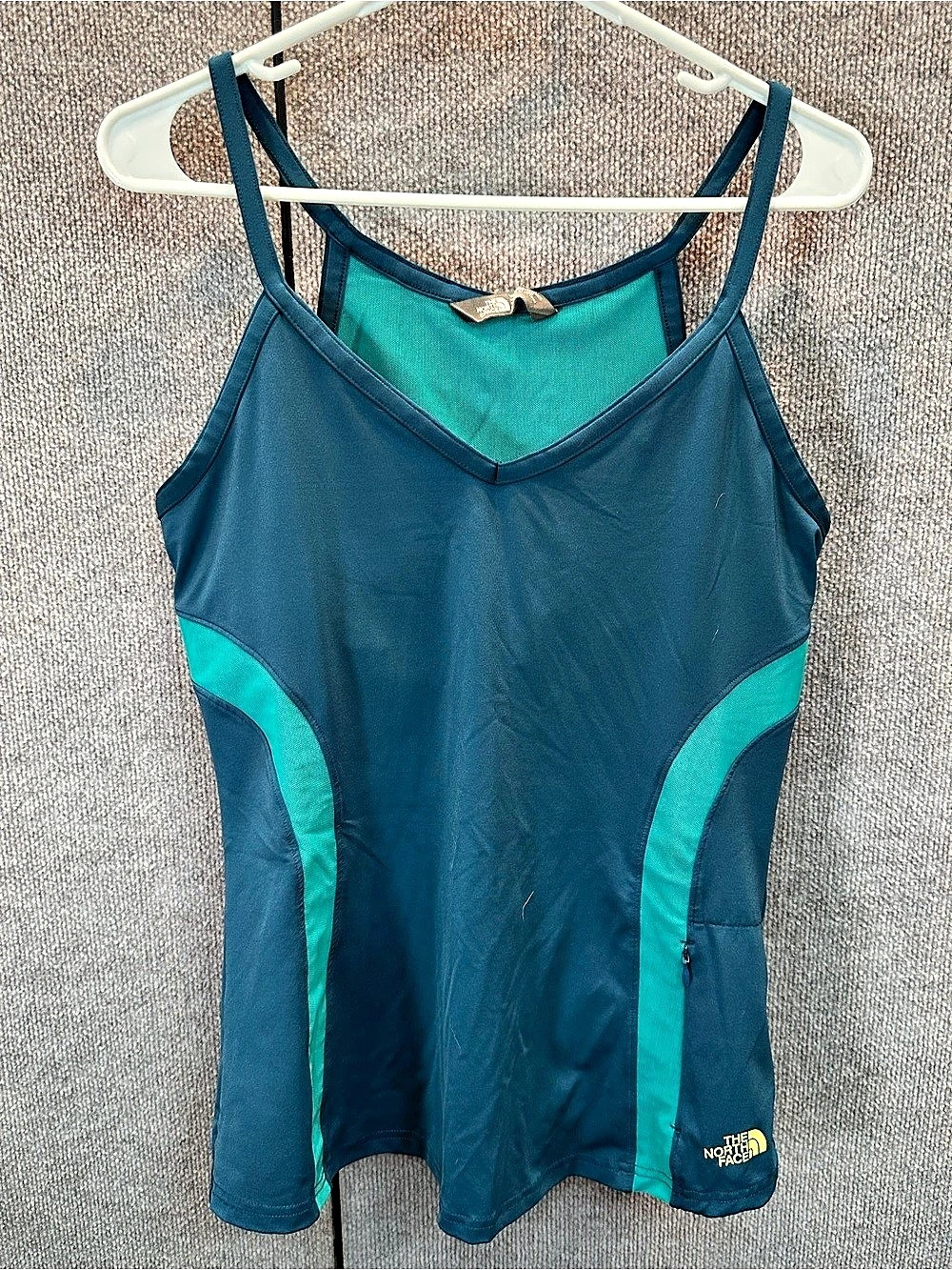 The North Face Rio Tank Athletic Top Blue & Green Large